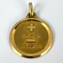 Load image into Gallery viewer, Augis French More Than Yesterday 18K Yellow Gold Love Charm Pendant