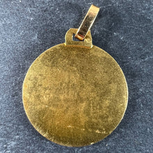 Load image into Gallery viewer, Vintage French 18K Yellow Gold Saint Christopher Religious Charm Pendant