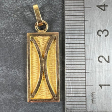 Load image into Gallery viewer, French 18K Yellow Gold Zodiac Pisces Symbol Charm Pendant