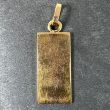 Load image into Gallery viewer, French 18K Yellow Gold Zodiac Pisces Symbol Charm Pendant