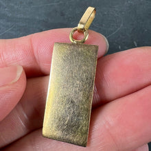 Load image into Gallery viewer, French 18K Yellow Gold Zodiac Pisces Symbol Charm Pendant