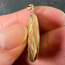 Load image into Gallery viewer, French Sacred Heart Madonna and Child 18K Yellow Gold Medal Pendant