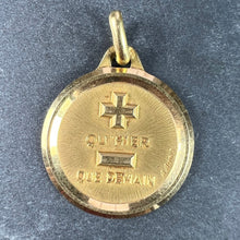 Load image into Gallery viewer, Augis French More Than Yesterday 18K Yellow Gold Love Charm Pendant