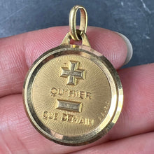 Load image into Gallery viewer, Augis French More Than Yesterday 18K Yellow Gold Love Charm Pendant