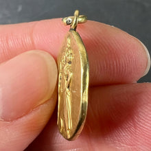 Load image into Gallery viewer, French Tricard Saint Christopher 18K Yellow Gold Charm Pendant Medal