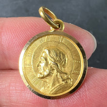Load image into Gallery viewer, Italian Dio Ti Protegga God Protect You 18K Yellow Gold Charm Pendant