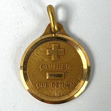 Load image into Gallery viewer, Augis French More Than Yesterday 18K Yellow Gold Love Charm Pendant