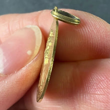 Load image into Gallery viewer, French Tairac Saint Christopher 18K Yellow Gold Religious Travel Medal Pendant