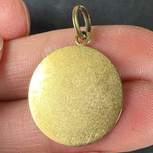 Load image into Gallery viewer, French Tairac Saint Christopher 18K Yellow Gold Religious Travel Medal Pendant