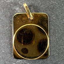 Load image into Gallery viewer, French Cancer Starsign Zodiac 18K Yellow Gold Charm Medal Pendant