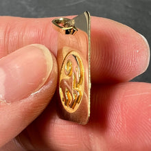 Load image into Gallery viewer, French Ares Starsign Zodiac 18K Yellow Gold Charm Medal Pendant