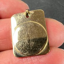 Load image into Gallery viewer, French Ares Starsign Zodiac 18K Yellow Gold Charm Medal Pendant