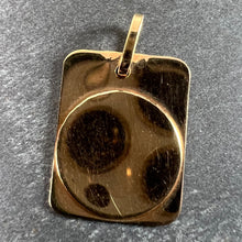 Load image into Gallery viewer, French Pisces Starsign Zodiac 18K Yellow Gold Charm Medal Pendant