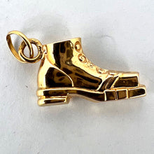 Load image into Gallery viewer, French Boot Shoe 18K Yellow Gold Charm Pendant