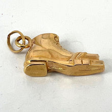 Load image into Gallery viewer, French Boot Shoe 18K Yellow Gold Charm Pendant