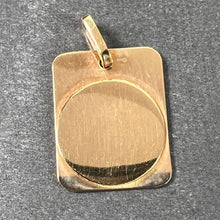 Load image into Gallery viewer, French Sagittarius Starsign Zodiac 18K Yellow Gold Charm Medal Pendant