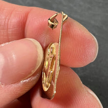 Load image into Gallery viewer, French Sagittarius Starsign Zodiac 18K Yellow Gold Charm Medal Pendant