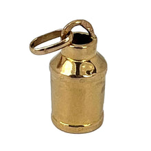 Load image into Gallery viewer, French 18K Yellow Gold Milk Churn Charm Pendant
