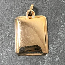 Load image into Gallery viewer, French Aquarius Starsign Zodiac 18K Yellow Gold Charm Medal Pendant