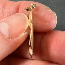 Load image into Gallery viewer, French Aquarius Starsign Zodiac 18K Yellow Gold Charm Medal Pendant