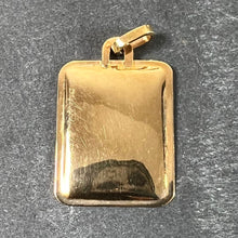 Load image into Gallery viewer, French Scorpio Starsign Zodiac 18K Yellow Gold Charm Medal Pendant