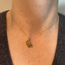 Load image into Gallery viewer, Vintage 9K Yellow Gold Double Handled Pot Charm Pendant