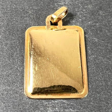 Load image into Gallery viewer, French Gemini Starsign Zodiac 18K Yellow Gold Charm Medal Pendant