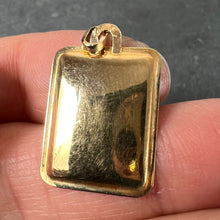 Load image into Gallery viewer, French Gemini Starsign Zodiac 18K Yellow Gold Charm Medal Pendant