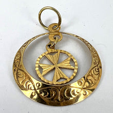 Load image into Gallery viewer, Maltese Cross 9K Yellow Gold Dangle Charm Pendant