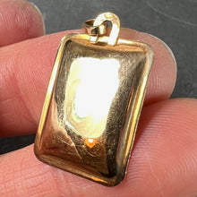 Load image into Gallery viewer, French Sagittarius Starsign Zodiac 18K Yellow Gold Charm Medal Pendant