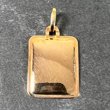 Load image into Gallery viewer, French Libra Starsign Zodiac 18K Yellow Gold Charm Medal Pendant