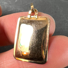 Load image into Gallery viewer, French Libra Starsign Zodiac 18K Yellow Gold Charm Medal Pendant
