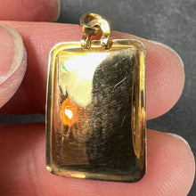 Load image into Gallery viewer, French Capricorn Starsign Zodiac 18K Yellow Gold Charm Medal Pendant