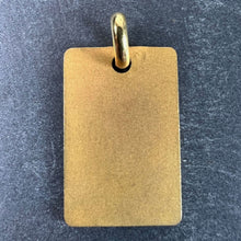 Load image into Gallery viewer, French Pisces Starsign Zodiac 18K Yellow Gold Charm Medal Pendant