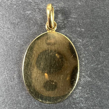 Load image into Gallery viewer, French Taurus Starsign Zodiac 18K Yellow Gold Charm Medal Pendant