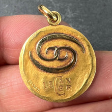 Load image into Gallery viewer, Becker French Zodiac Cancer Starsign 18K Yellow Gold Charm Pendant