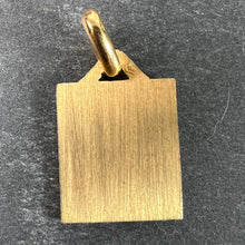 Load image into Gallery viewer, French Capricorn Starsign Zodiac 18K Yellow Gold Charm Medal Pendant