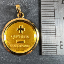 Load image into Gallery viewer, Augis French More Than Yesterday 18K Yellow Gold Love Charm Pendant