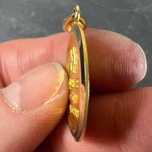 Load image into Gallery viewer, Augis French More Than Yesterday 18K Yellow Gold Love Charm Pendant