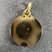 Load image into Gallery viewer, Augis Plus Qu’Hier 18K Yellow White Gold Enamel Lab Created Ruby Love Pendant