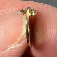 Load image into Gallery viewer, French Round Blank 18K Yellow Gold Medal Pendant