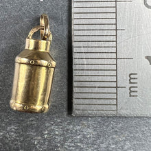 Load image into Gallery viewer, French 18K Yellow Gold Milk Churn Charm Pendant