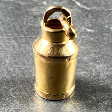 Load image into Gallery viewer, French 18K Yellow Gold Milk Churn Charm Pendant
