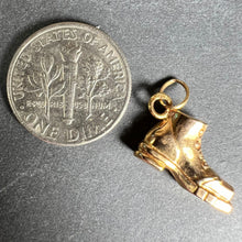 Load image into Gallery viewer, French Boot Shoe 18K Yellow Gold Charm Pendant