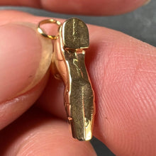 Load image into Gallery viewer, French Boot Shoe 18K Yellow Gold Charm Pendant