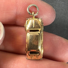 Load image into Gallery viewer, 18K Yellow Gold Mechanical Saloon Car Charm Pendant