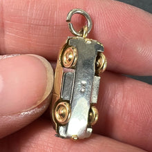 Load image into Gallery viewer, 18K Yellow Gold Mechanical Saloon Car Charm Pendant