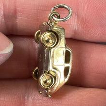 Load image into Gallery viewer, 18K Yellow Gold Mechanical Saloon Car Charm Pendant
