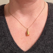 Load image into Gallery viewer, French 18K Yellow Gold Milk Churn Charm Pendant
