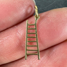 Load image into Gallery viewer, Vintage Small 18K Yellow Gold Climb The Ladder Charm Pendant